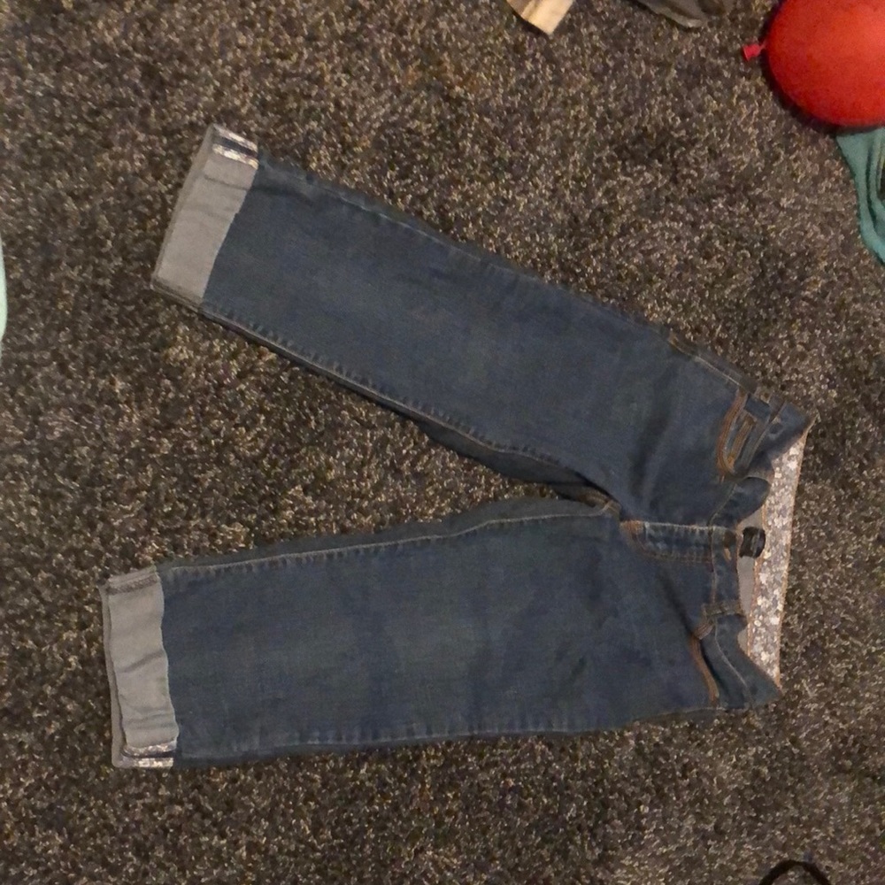 Faded glory cuffed jeans used but good condition